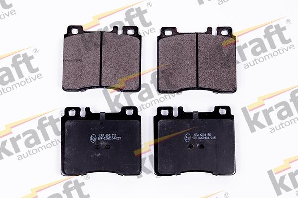 KRAFT AUTOMOTIVE 6001150 - Brake Pad Set, disc brake autospares.lv