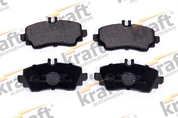 KRAFT AUTOMOTIVE 6001250 - Brake Pad Set, disc brake autospares.lv