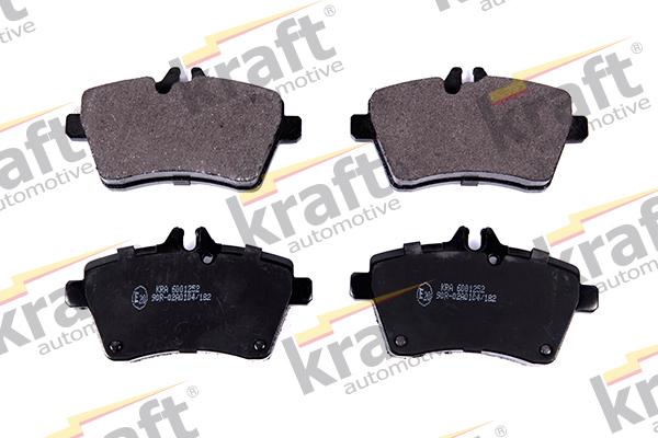 KRAFT AUTOMOTIVE 6001252 - Brake Pad Set, disc brake autospares.lv