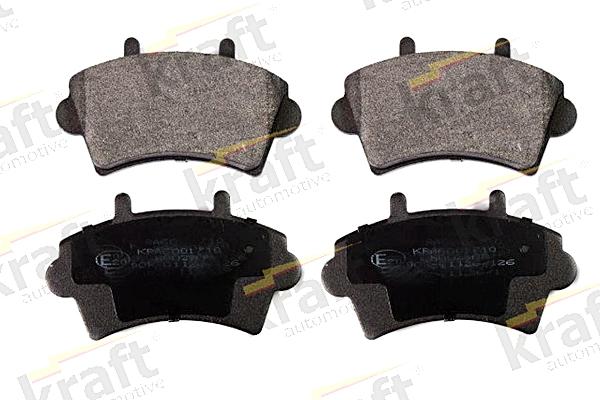 KRAFT AUTOMOTIVE 6001710 - Brake Pad Set, disc brake autospares.lv