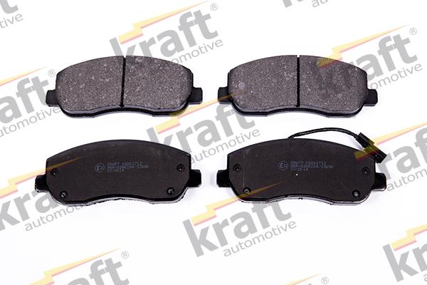 KRAFT AUTOMOTIVE 6001713 - Brake Pad Set, disc brake autospares.lv