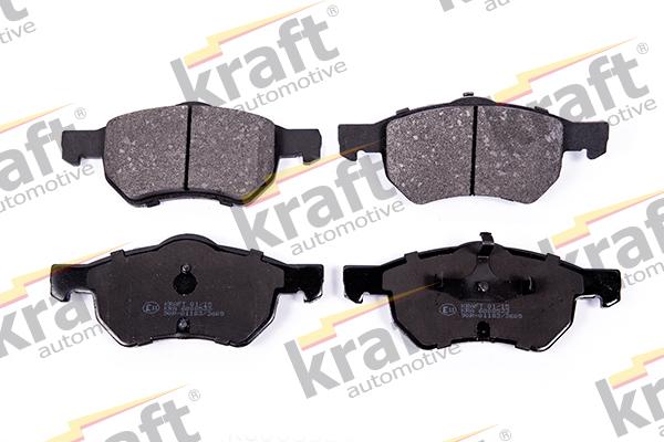 KRAFT AUTOMOTIVE 6008533 - Brake Pad Set, disc brake autospares.lv