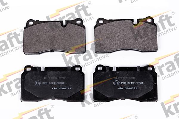 KRAFT AUTOMOTIVE 6008029 - Brake Pad Set, disc brake autospares.lv