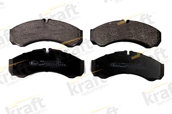 KRAFT AUTOMOTIVE 6003490 - Brake Pad Set, disc brake autospares.lv