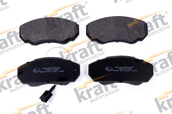 KRAFT AUTOMOTIVE 6003425 - Brake Pad Set, disc brake autospares.lv