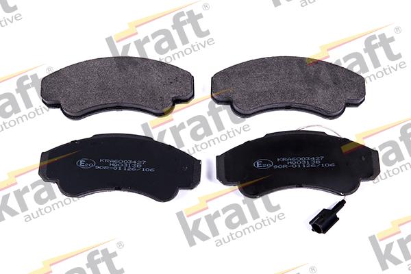KRAFT AUTOMOTIVE 6003427 - Brake Pad Set, disc brake autospares.lv
