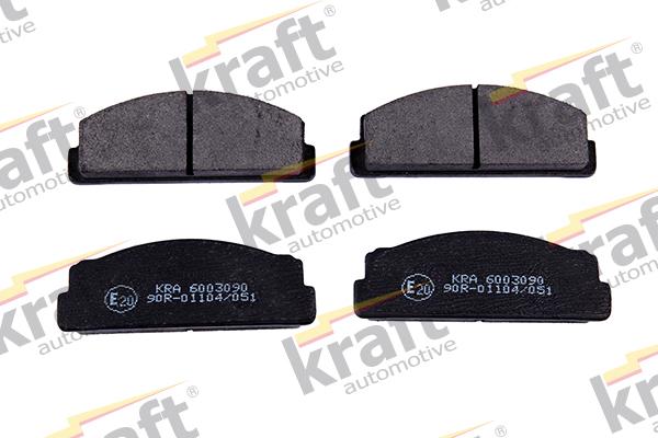KRAFT AUTOMOTIVE 6003090 - Brake Pad Set, disc brake autospares.lv