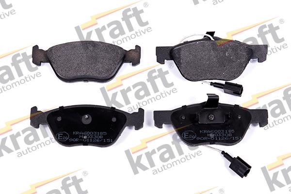 KRAFT AUTOMOTIVE 6003185 - Brake Pad Set, disc brake autospares.lv