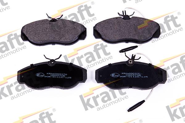 KRAFT AUTOMOTIVE 6003370 - Brake Pad Set, disc brake autospares.lv