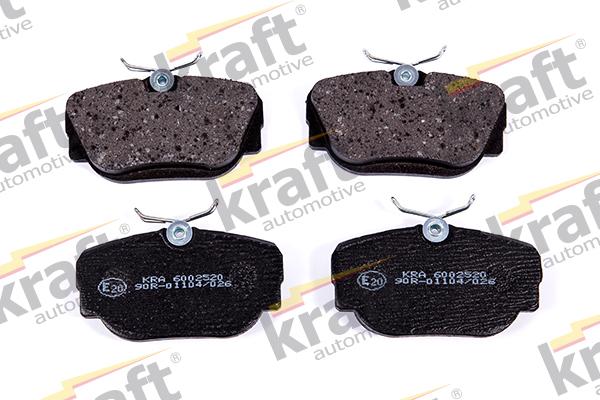 KRAFT AUTOMOTIVE 6002520 - Brake Pad Set, disc brake autospares.lv