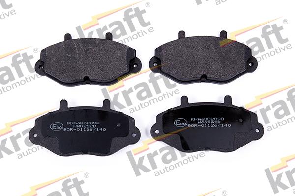 KRAFT AUTOMOTIVE 6002090 - Brake Pad Set, disc brake autospares.lv