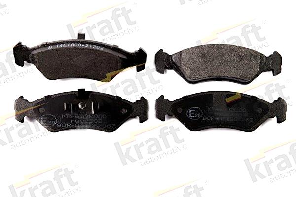 KRAFT AUTOMOTIVE 6002000 - Brake Pad Set, disc brake autospares.lv