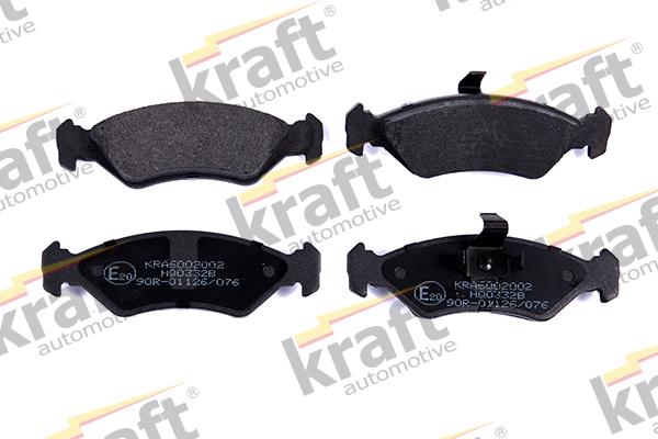 KRAFT AUTOMOTIVE 6002002 - Brake Pad Set, disc brake autospares.lv