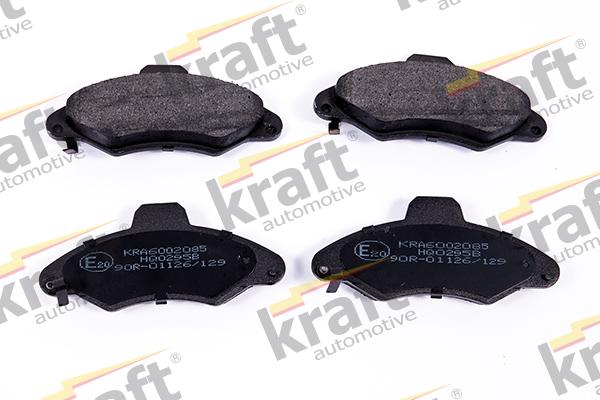 KRAFT AUTOMOTIVE 6002085 - Brake Pad Set, disc brake autospares.lv