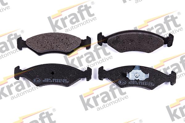 KRAFT AUTOMOTIVE 6002140 - Brake Pad Set, disc brake autospares.lv