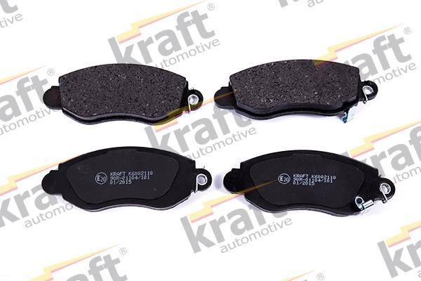 KRAFT AUTOMOTIVE 6002110 - Brake Pad Set, disc brake autospares.lv