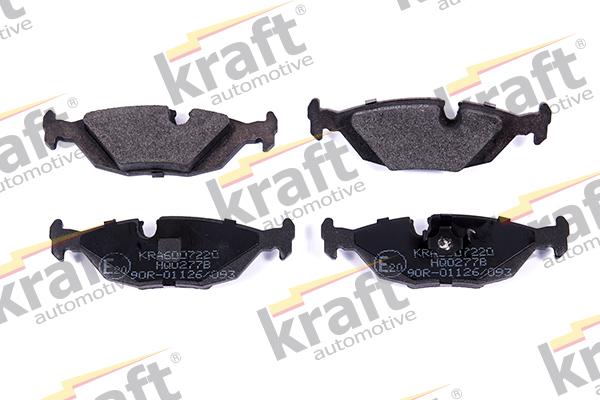 KRAFT AUTOMOTIVE 6007220 - Brake Pad Set, disc brake autospares.lv