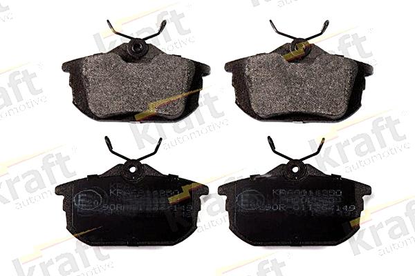 KRAFT AUTOMOTIVE 6014250 - Brake Pad Set, disc brake autospares.lv