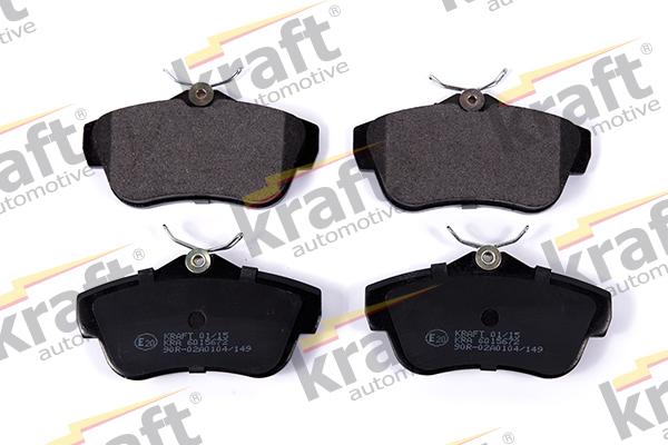 KRAFT AUTOMOTIVE 6015672 - Brake Pad Set, disc brake autospares.lv