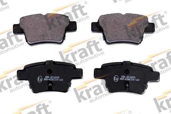 KRAFT AUTOMOTIVE 6016000 - Brake Pad Set, disc brake autospares.lv