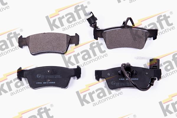 KRAFT AUTOMOTIVE 6010892 - Brake Pad Set, disc brake autospares.lv