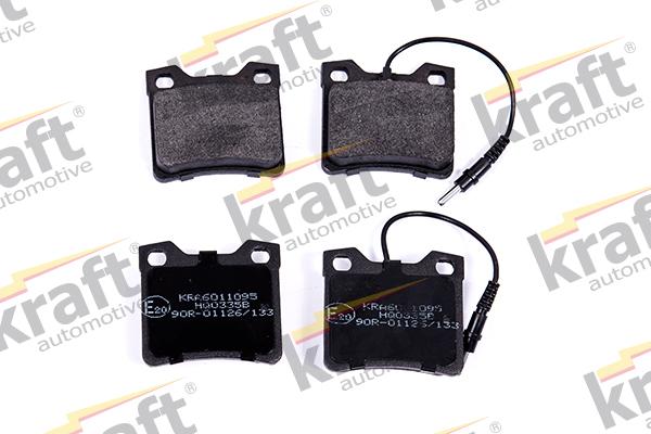 KRAFT AUTOMOTIVE 6011095 - Brake Pad Set, disc brake autospares.lv
