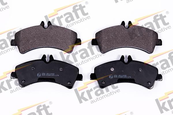 KRAFT AUTOMOTIVE 6011092 - Brake Pad Set, disc brake autospares.lv