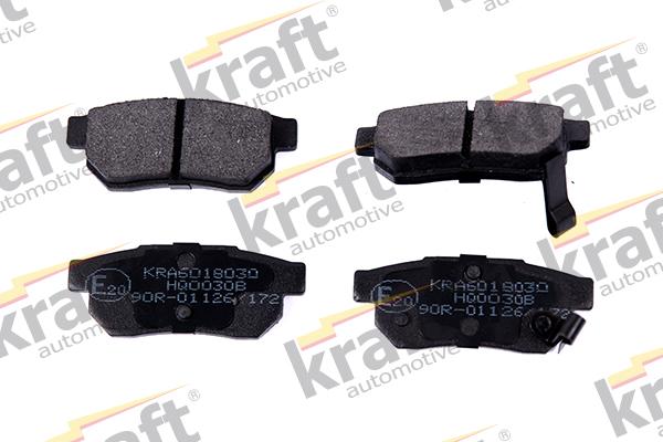 KRAFT AUTOMOTIVE 6018030 - Brake Pad Set, disc brake autospares.lv