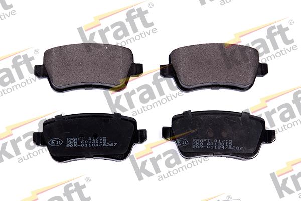 KRAFT AUTOMOTIVE 6013015 - Brake Pad Set, disc brake autospares.lv