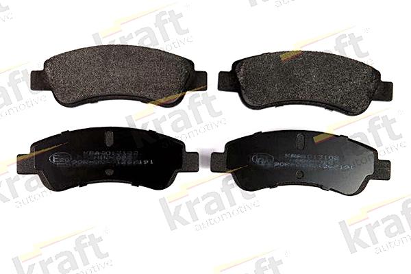 KRAFT AUTOMOTIVE 6013102 - Brake Pad Set, disc brake autospares.lv