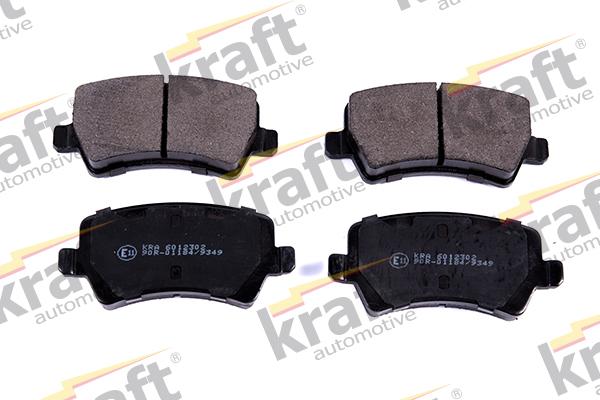 KRAFT AUTOMOTIVE 6012302 - Brake Pad Set, disc brake autospares.lv