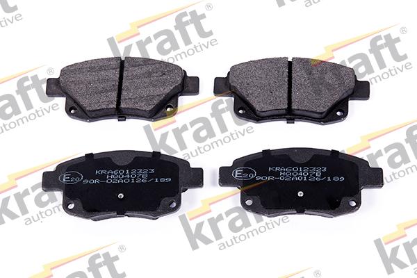 KRAFT AUTOMOTIVE 6012323 - Brake Pad Set, disc brake autospares.lv