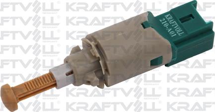 KRAFTVOLL GERMANY 05080152 - Switch, clutch control (cruise control) autospares.lv