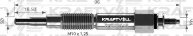 KRAFTVOLL GERMANY 05030116 - Glow Plug autospares.lv