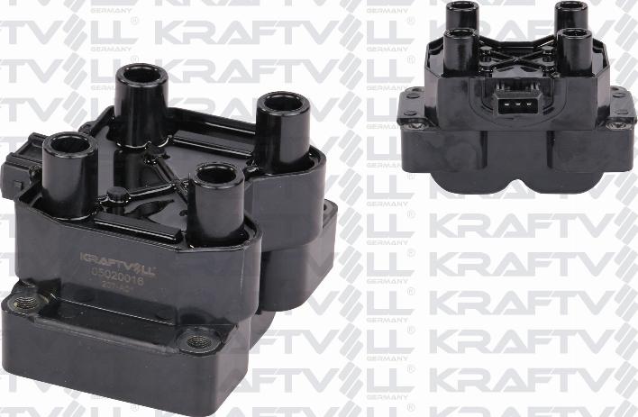 KRAFTVOLL GERMANY 05020016 - Ignition Coil autospares.lv