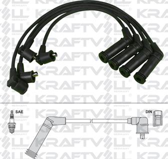 KRAFTVOLL GERMANY 05070354 - Ignition Cable Kit autospares.lv
