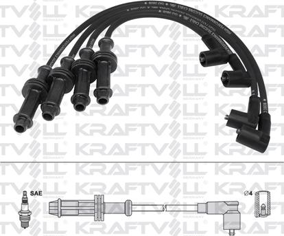 KRAFTVOLL GERMANY 05070299 - Ignition Cable Kit autospares.lv