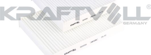 KRAFTVOLL GERMANY 06040066 - Filter, interior air autospares.lv