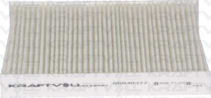 KRAFTVOLL GERMANY 06040377 - Filter, interior air autospares.lv