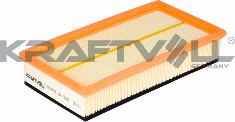 KRAFTVOLL GERMANY 06010004 - Air Filter, engine autospares.lv