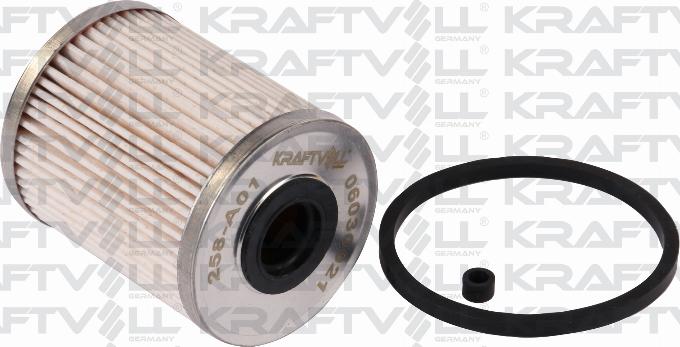 KRAFTVOLL GERMANY 06030021 - Fuel filter autospares.lv