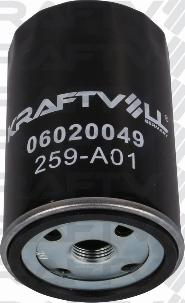 KRAFTVOLL GERMANY 06020049 - Oil Filter autospares.lv