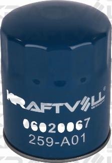 KRAFTVOLL GERMANY 06020067 - Oil Filter autospares.lv