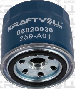 KRAFTVOLL GERMANY 06020030 - Oil Filter autospares.lv