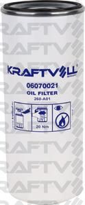 KRAFTVOLL GERMANY 06070021 - Oil Filter autospares.lv