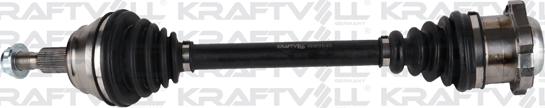 KRAFTVOLL GERMANY 01010419 - Drive Shaft autospares.lv