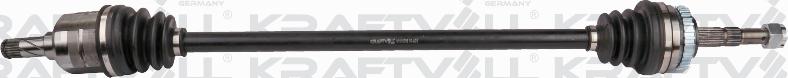 KRAFTVOLL GERMANY 01010096 - Drive Shaft autospares.lv