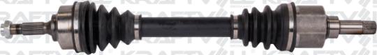 KRAFTVOLL GERMANY 01010054 - Drive Shaft autospares.lv