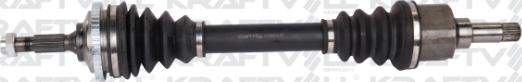 KRAFTVOLL GERMANY 01010050 - Drive Shaft autospares.lv