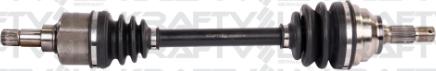 KRAFTVOLL GERMANY 01010064 - Drive Shaft autospares.lv